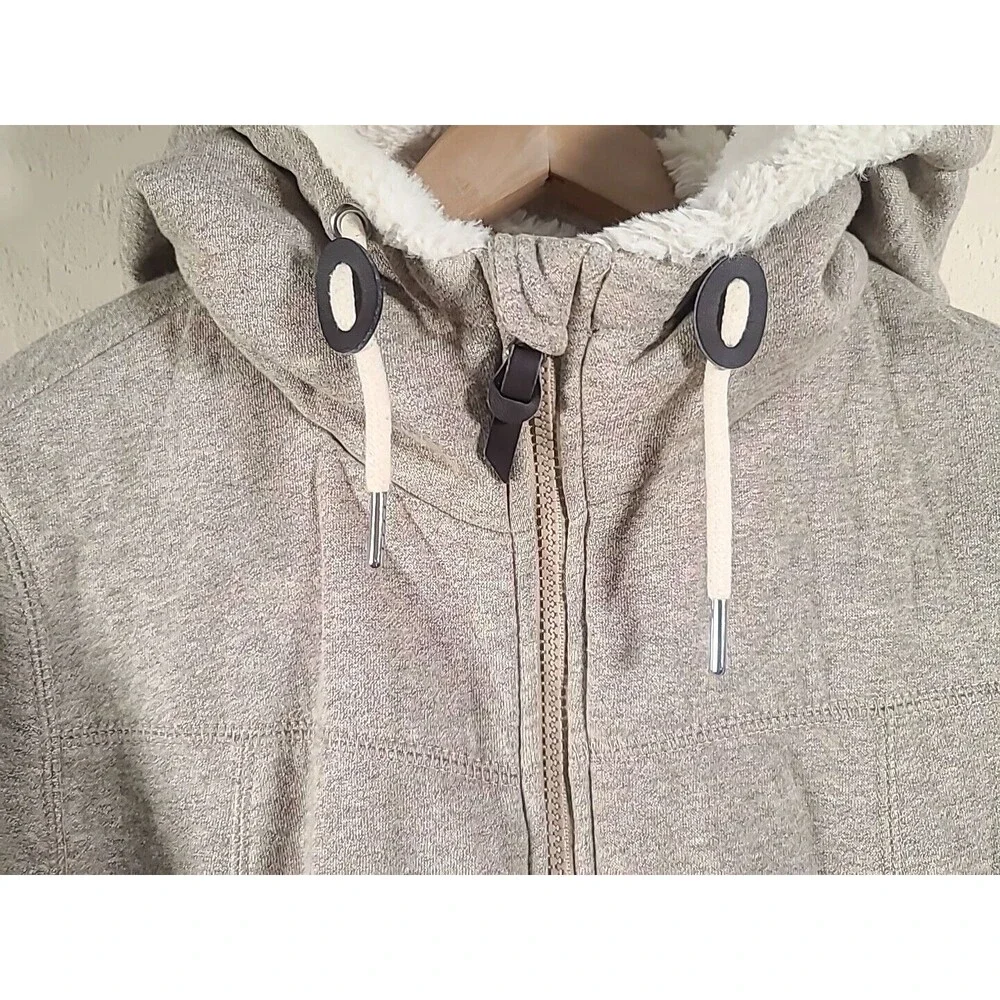 1 Madison Expedition Women's Knit Full Zip Hood Jacket Large - Picture 10 of 16